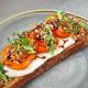 Heritage tomato bruschetta