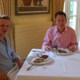 George & Michael Portillo after filming Ballingham pedigree herds for his BBC train series